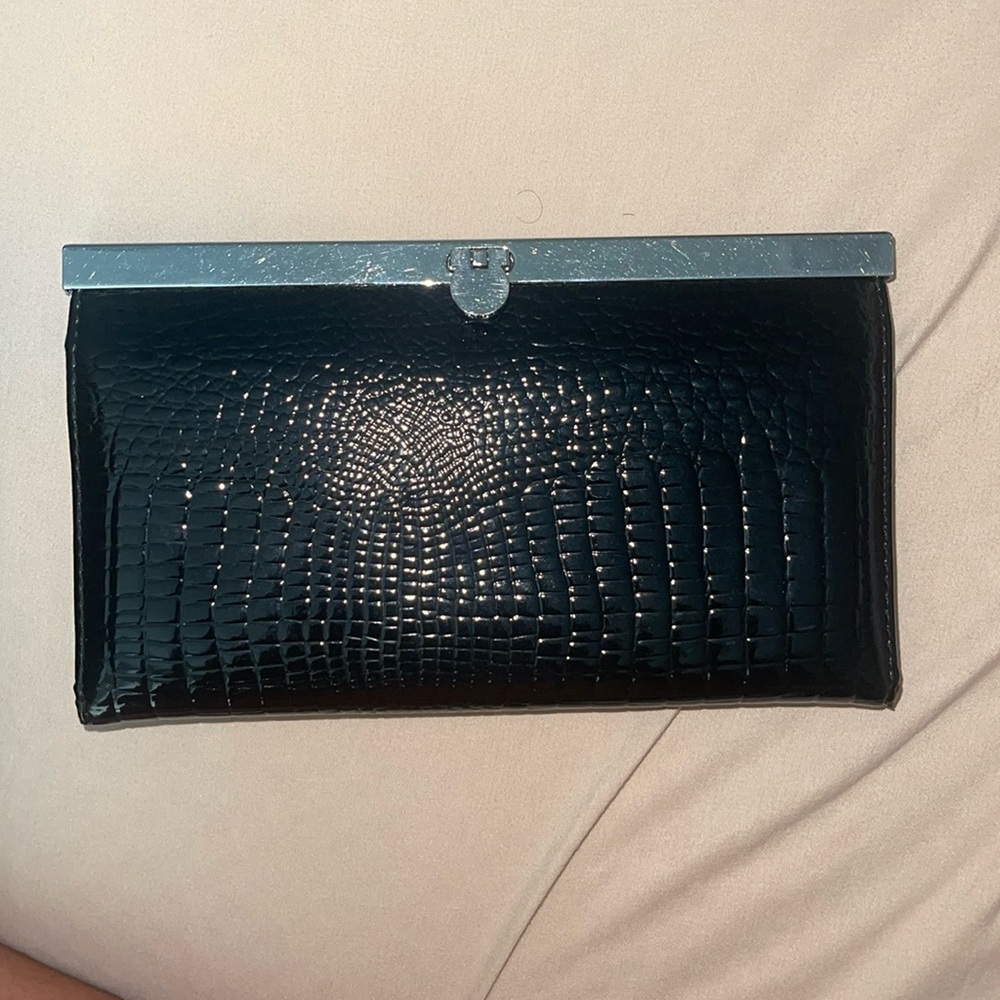 Black & Silver Clutch